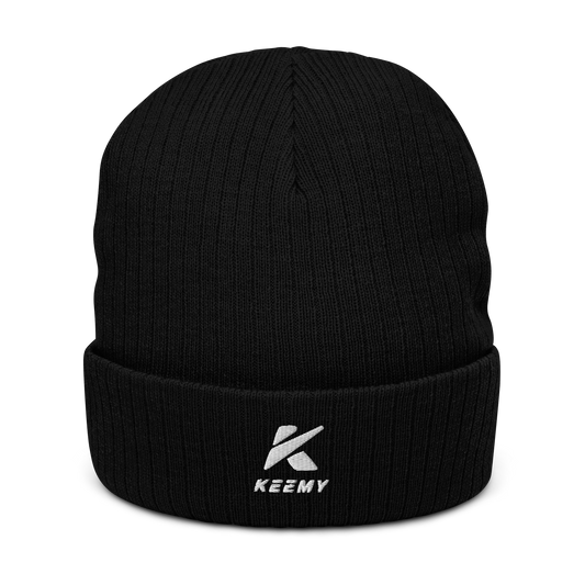 KEEMY Ribbed knit beanie
