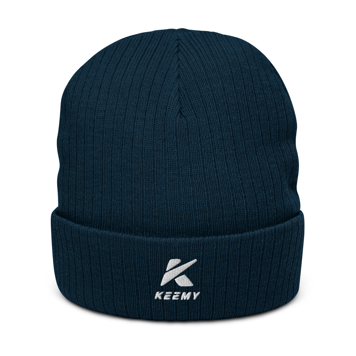 KEEMY Ribbed knit beanie