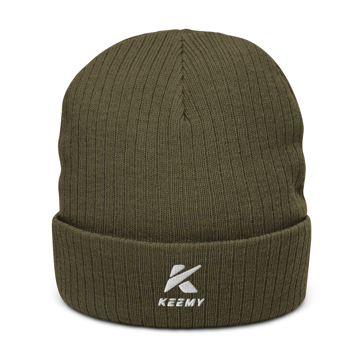 KEEMY Ribbed knit beanie