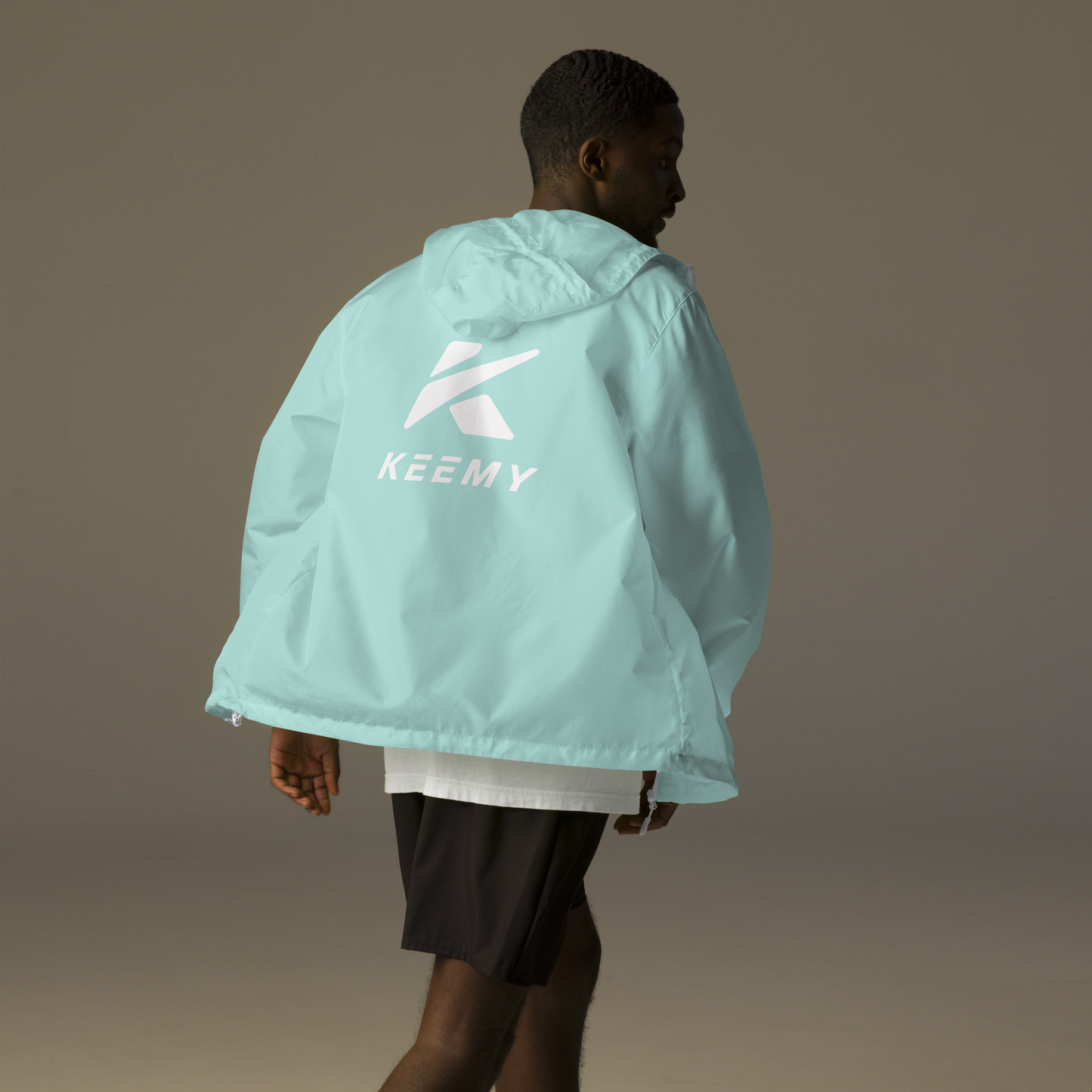 KEEMY Unisex lightweight zip up windbreaker