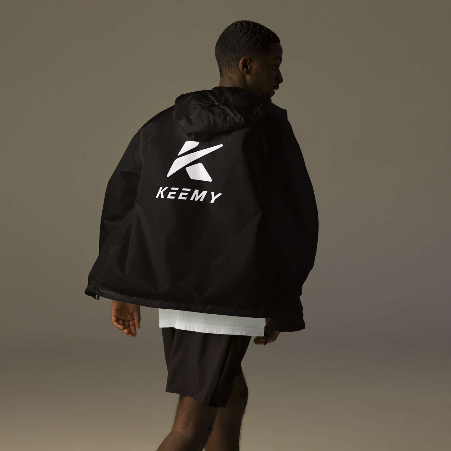 KEEMY Unisex lightweight zip up windbreaker