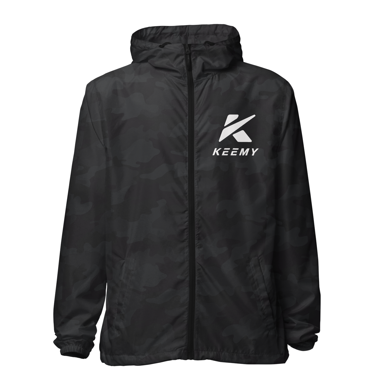 KEEMY Unisex lightweight zip up windbreaker
