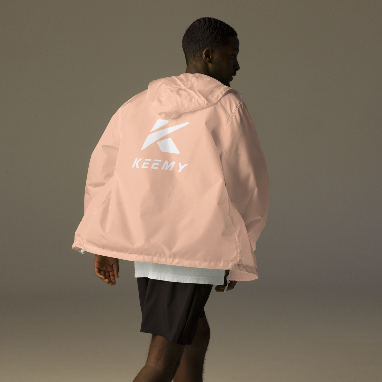 KEEMY Unisex lightweight zip up windbreaker