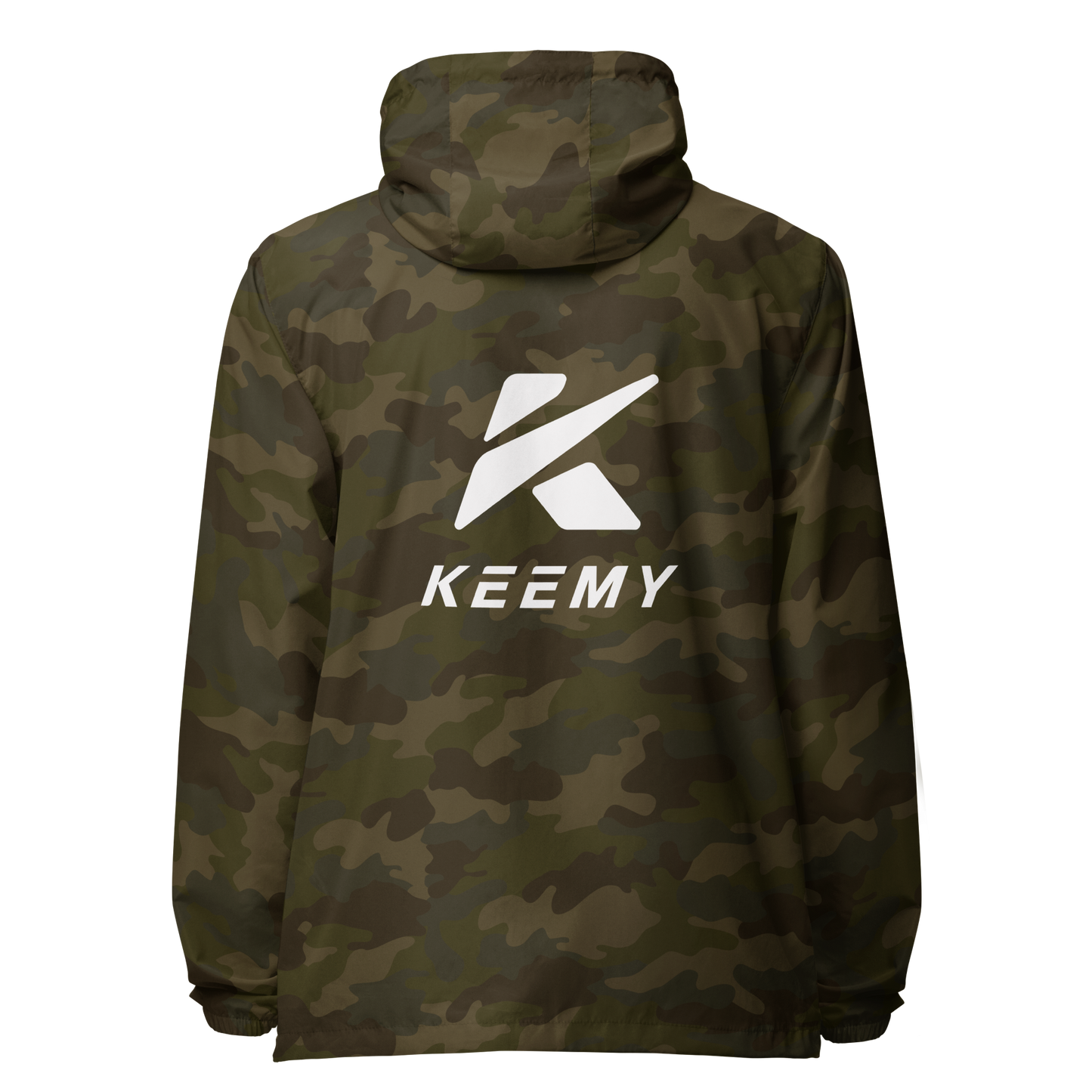 KEEMY Unisex lightweight zip up windbreaker