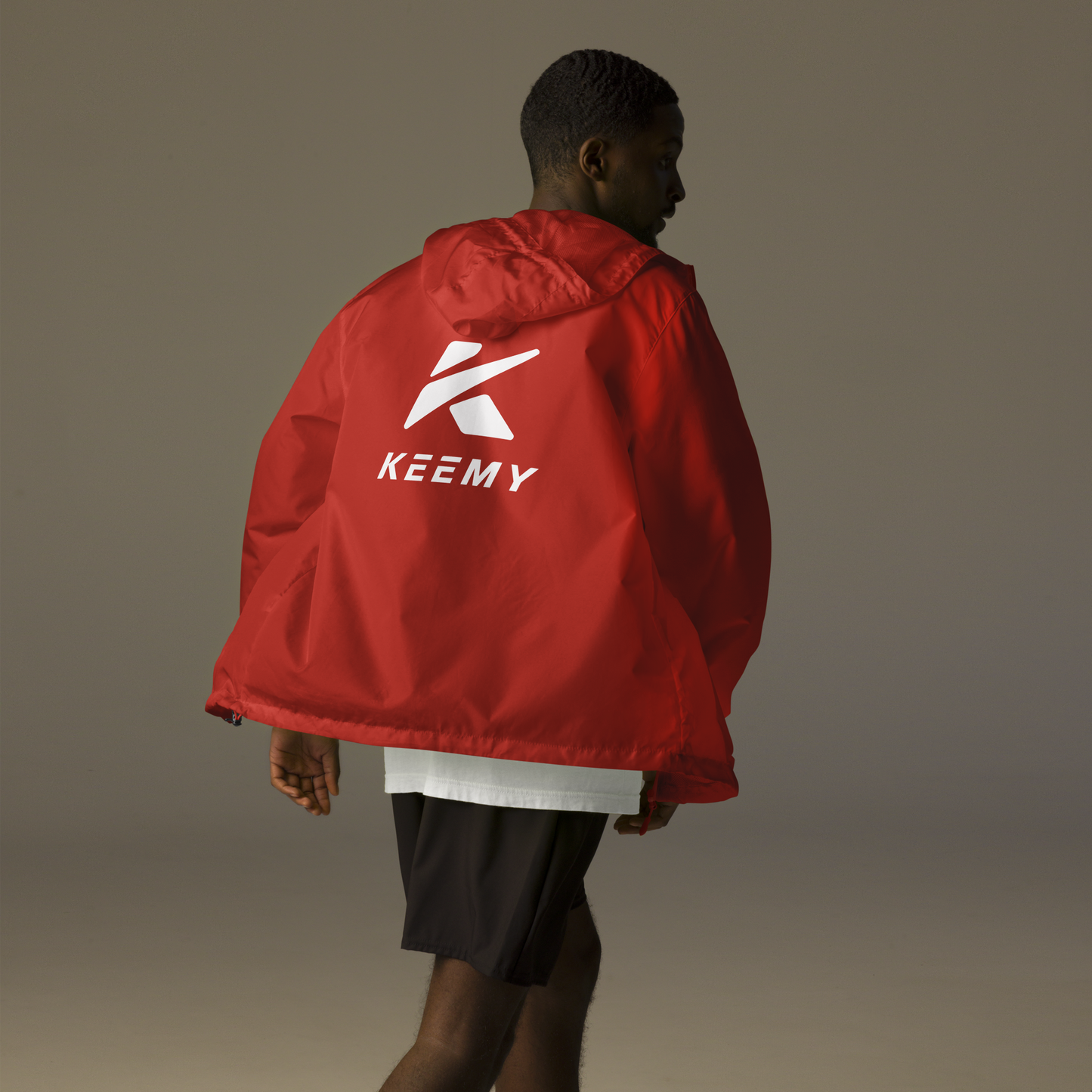 KEEMY Unisex lightweight zip up windbreaker