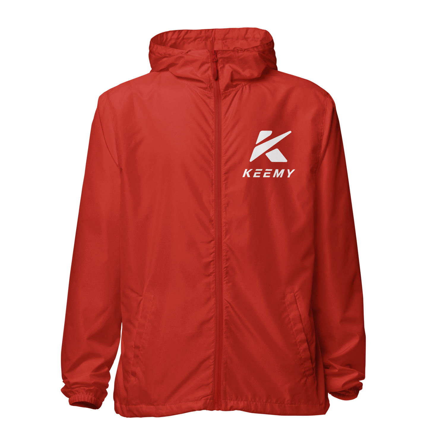 KEEMY Unisex lightweight zip up windbreaker