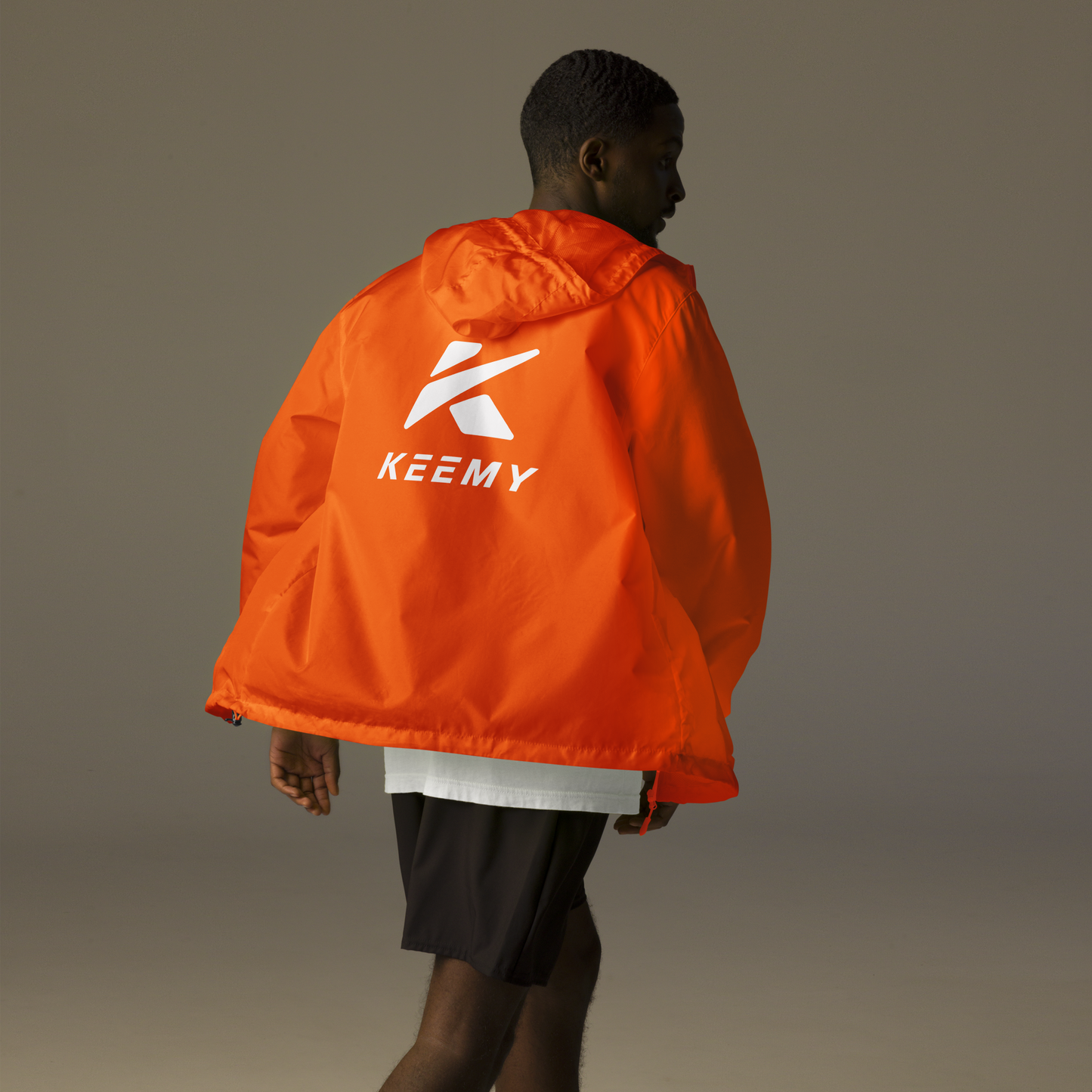 KEEMY Unisex lightweight zip up windbreaker