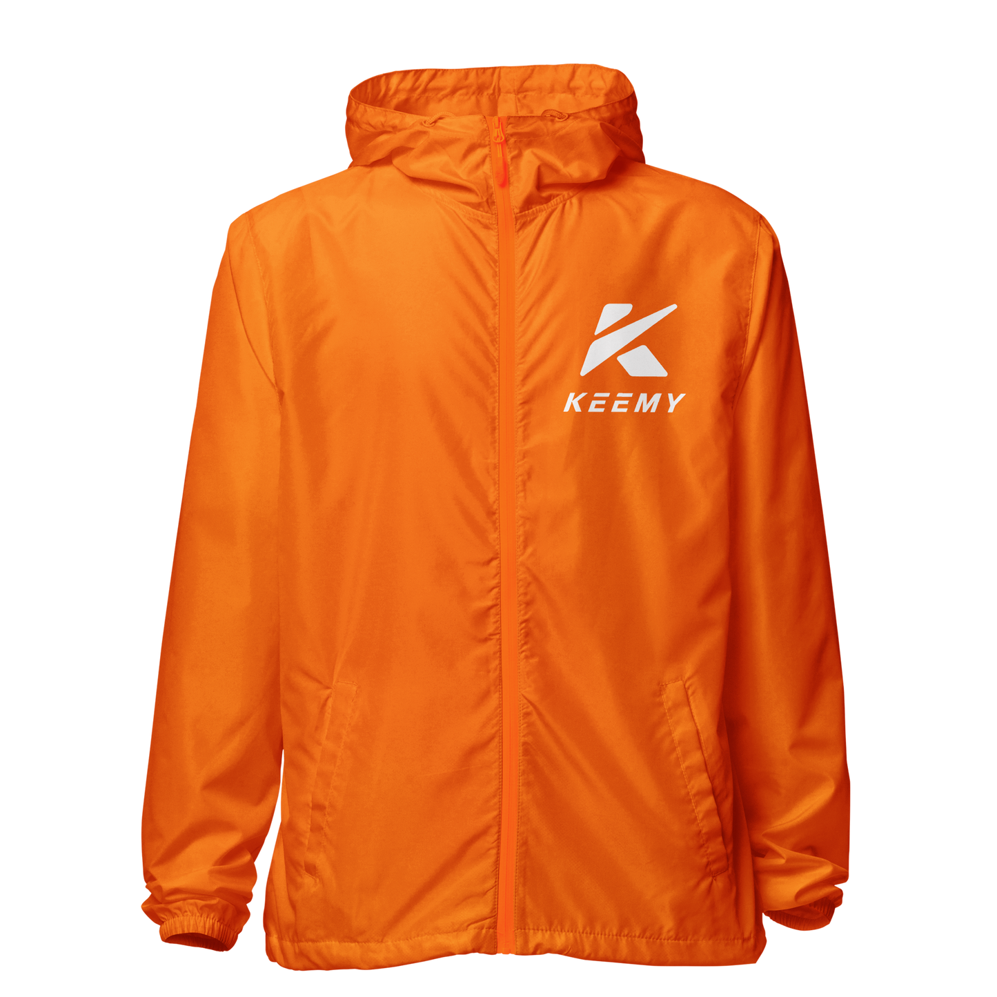 KEEMY Unisex lightweight zip up windbreaker