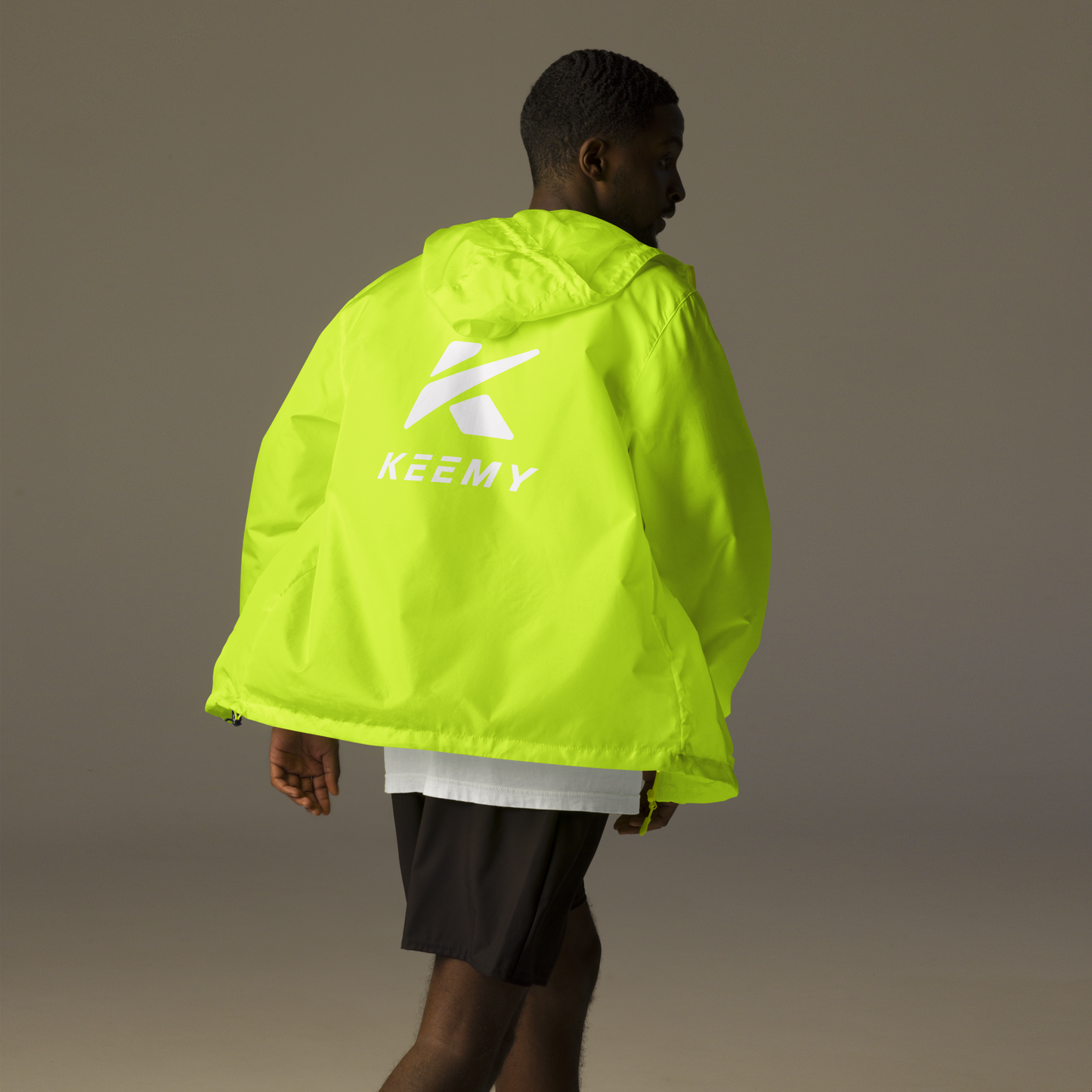 KEEMY Unisex lightweight zip up windbreaker