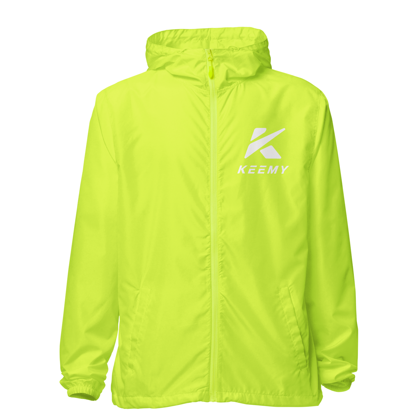 KEEMY Unisex lightweight zip up windbreaker
